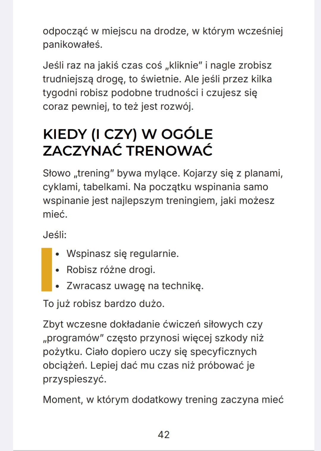 Jak zacząć się wspinać i nie zrobić sobie krzywdy - obrazek 5