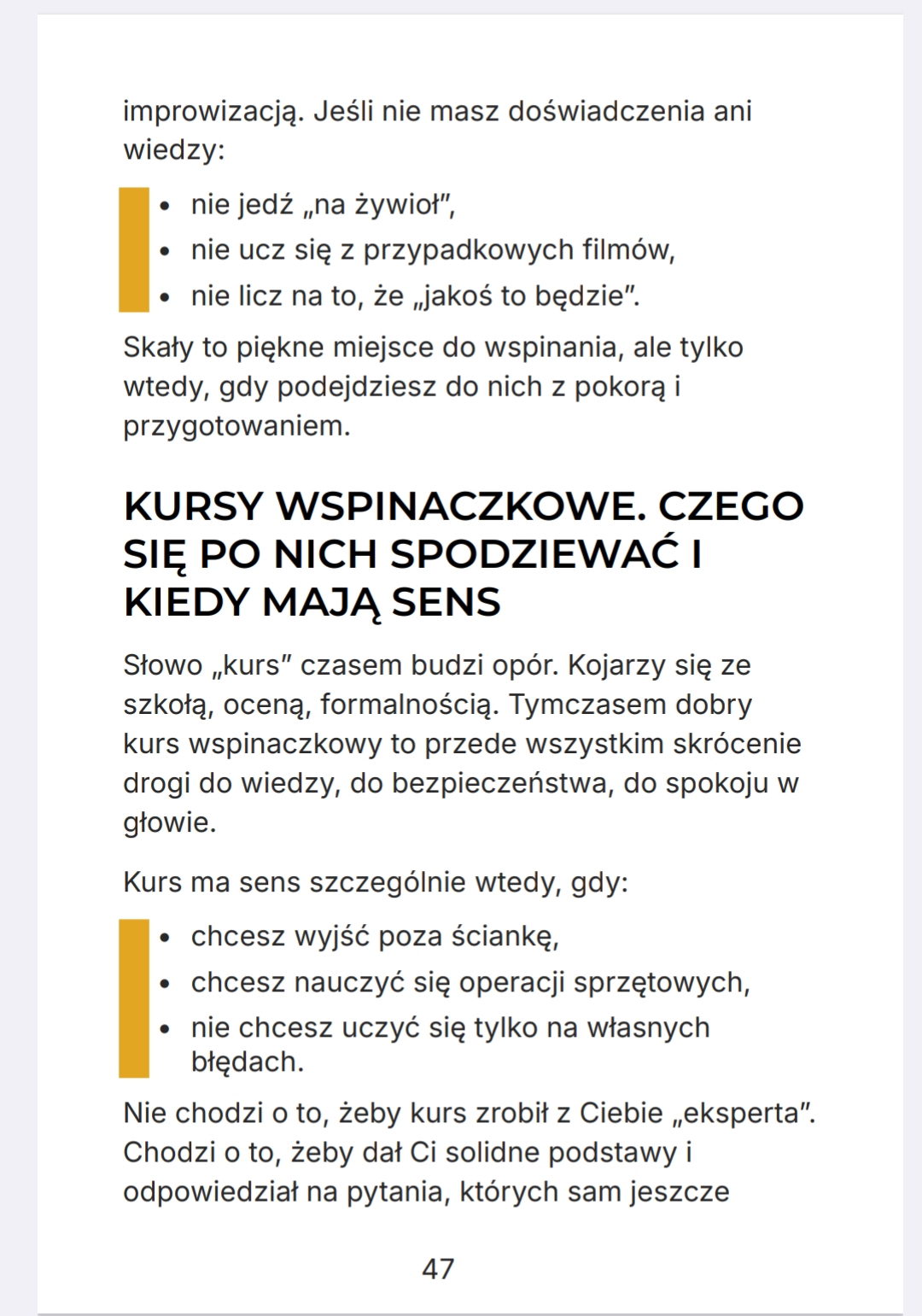 Jak zacząć się wspinać i nie zrobić sobie krzywdy - obrazek 7